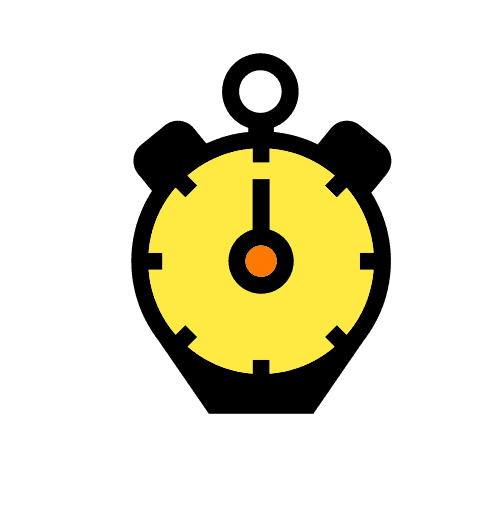 Grafik einer Uhr